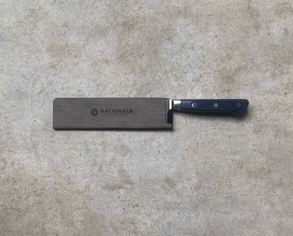 165mm Magnetic Knife Guard. Shadow Grey PU