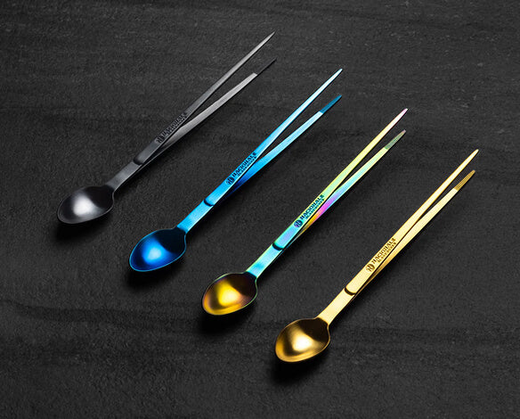 205mm 2-in-1 Spoon + Tweezer Tool
